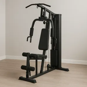 Kompakt homegym med flere træningsstationer